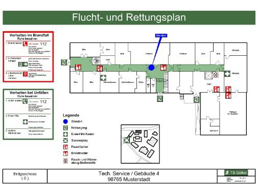 Vergrößertes Planbeispiel